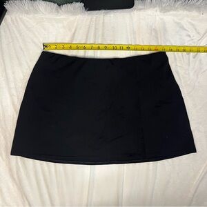 American Eagle Black Mini Skort Stretchy Waste-band Sz XL